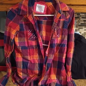 Justice Shirt long sleeve, Girls size 16